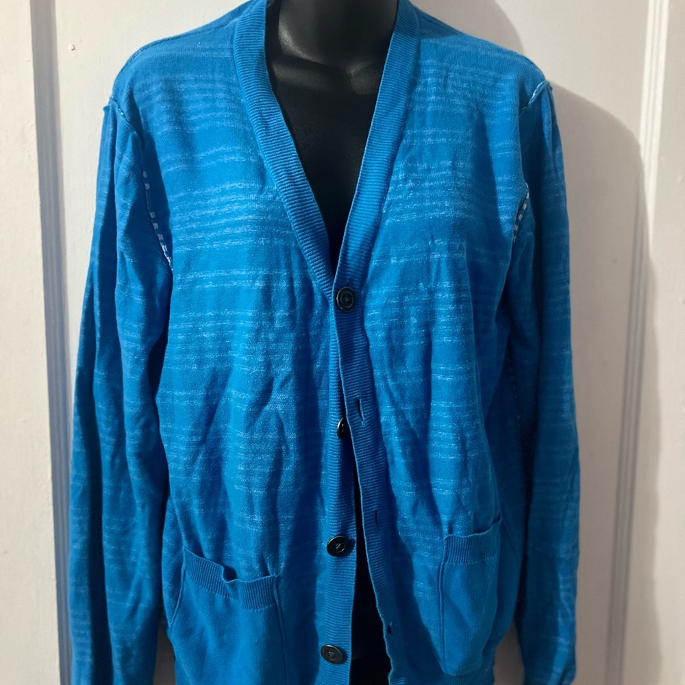 Sky Blue Calvin Klein Cardigan